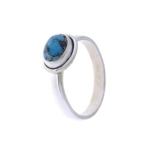 Koper Turkoois Ring model R9-074