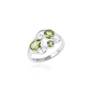 Peridoot Ring model R9-089