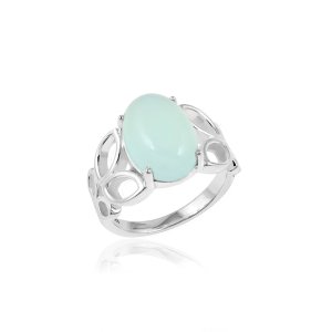 Chalcedoon Aqua Ring model R9-096
