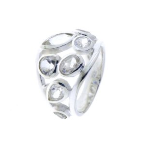 Bergkristal Ring model R9-156