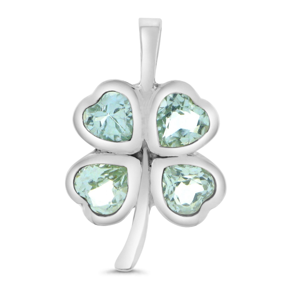 Blue Topaz Symbol pendant model P9-027