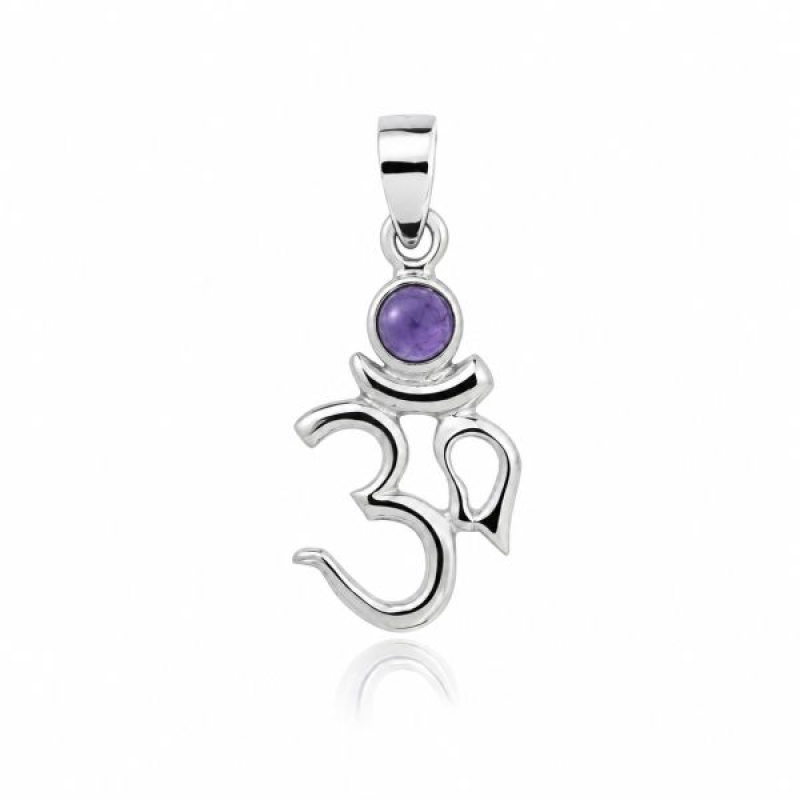 Amethyst Symbol pendant model P1-306