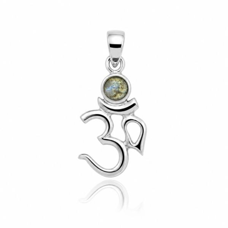 Labradorite Symbol pendant model P1-306