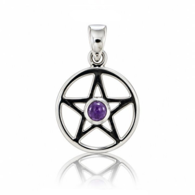 Amethyst Symbol pendant model P1-311