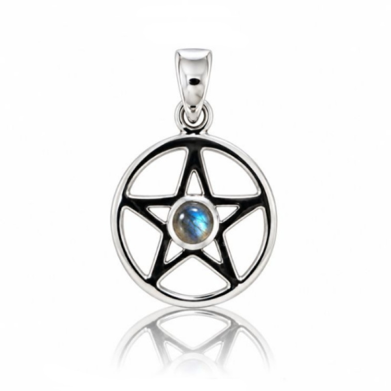 Labradorite Symbol pendant model P1-311