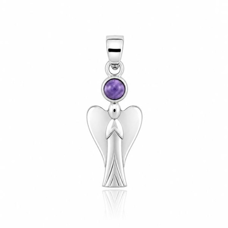 Amethyst Symbol pendant model P1-340