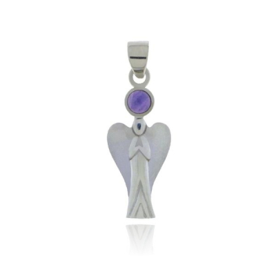 Amethyst Symbol pendant model P1-340