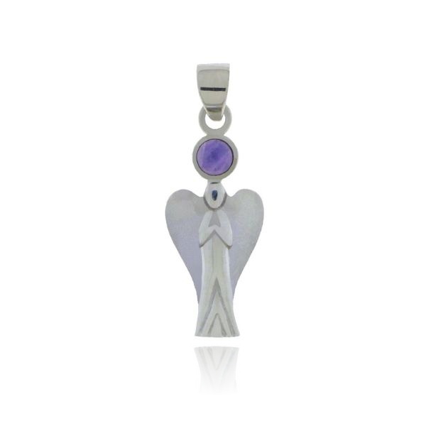Amethyst Symbol pendant model P1-340