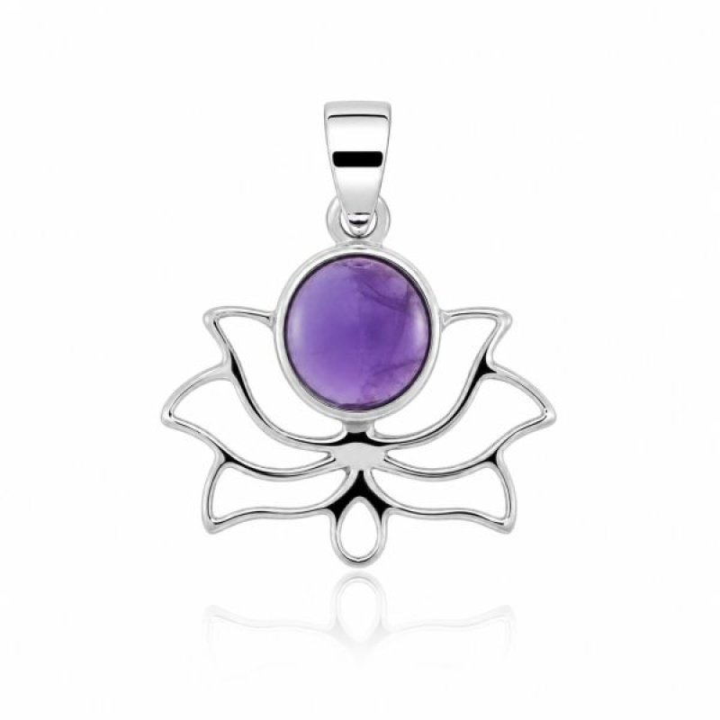 Amethyst Symbol pendant model P1-368