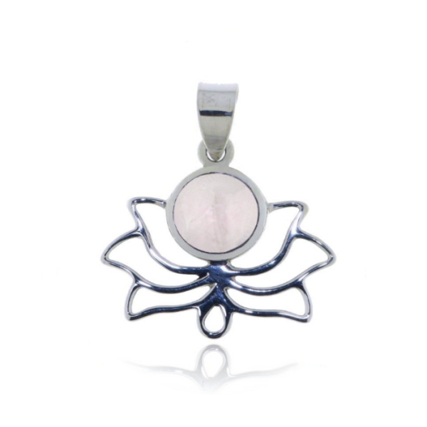 Rose Quartz Symbol pendant model P1-368