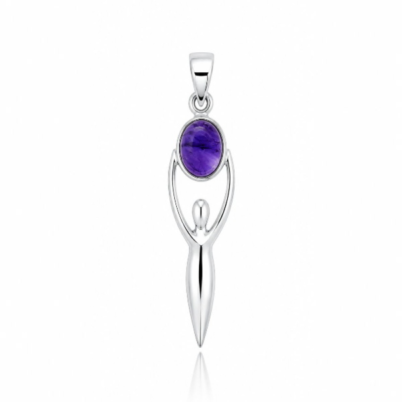 Amethyst Symbol pendant model P1-378
