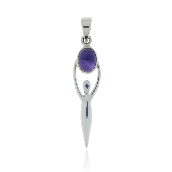 Amethyst Symbol pendant model P1-378