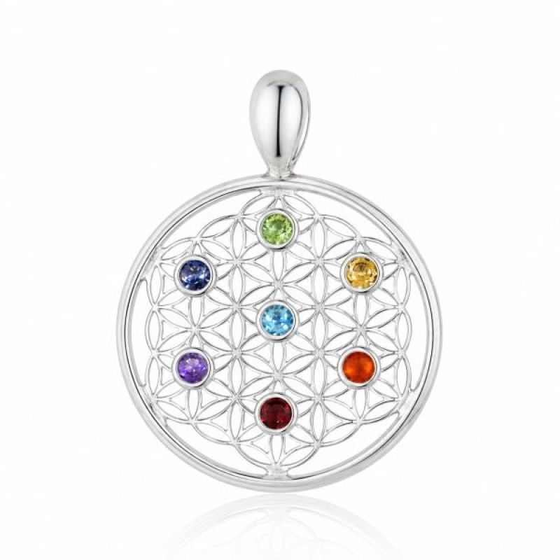 Multiple stones Symbol pendant model P1-397