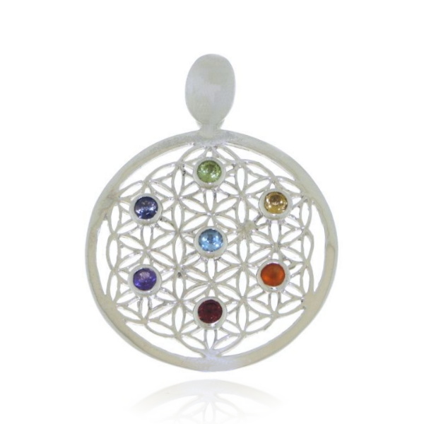 Multiple stones Symbol pendant model P1-397