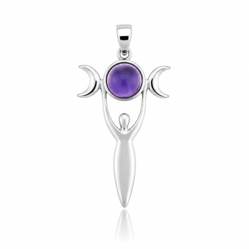 Amethyst Symbol pendant model P1-407