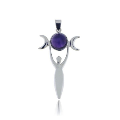 Amethyst Symbol pendant model P1-407
