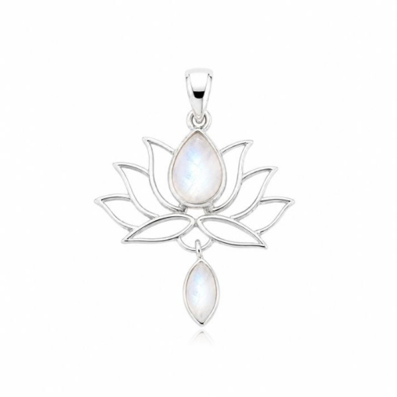 Rainbow Moonstone Symbol pendant model P1-409