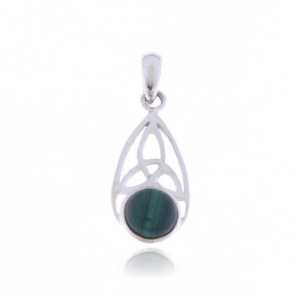 Malachite Symbol pendant model P9-013