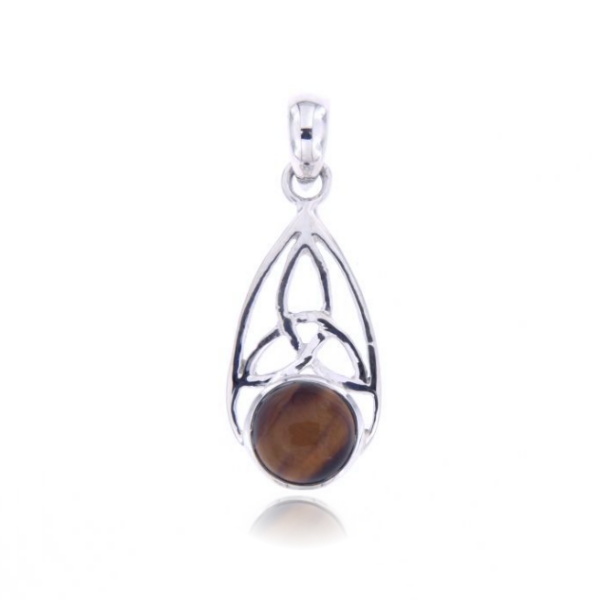 Tiger's eye Symbol pendant model P9-013