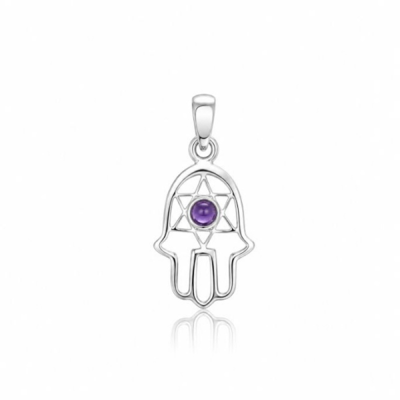 Amethyst Symbol pendant model P9-022
