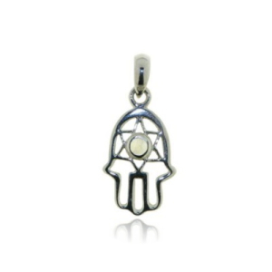 Rainbow Moonstone Symbol pendant model P9-022