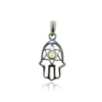 Rainbow Moonstone Symbol pendant model P9-022
