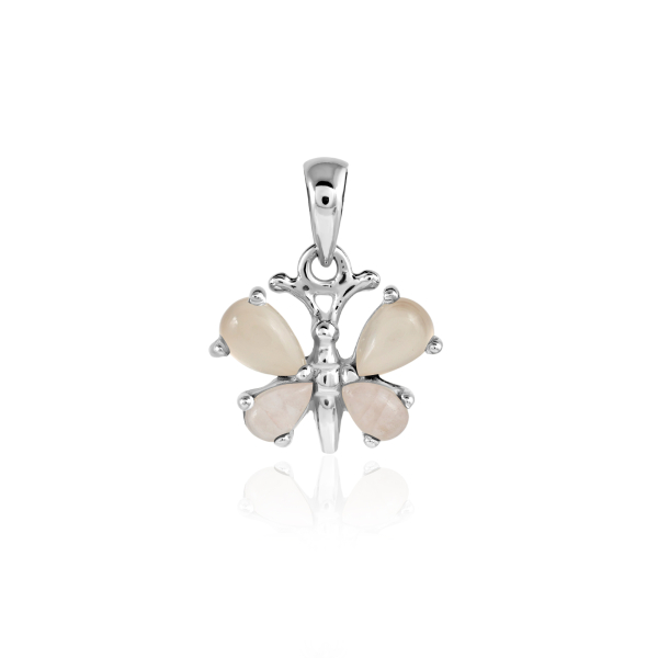 Rose Quartz Symbol pendant model P9-035