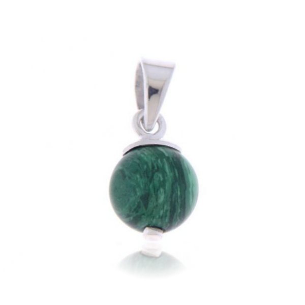 Malachite Symbol pendant model P9-036