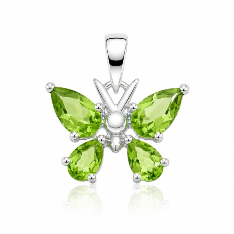 Peridot Symbol pendant model P9-037
