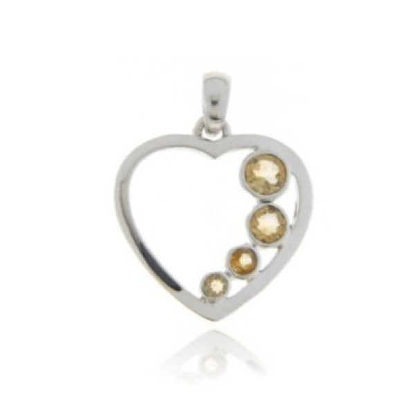 Citrine Symbol pendant model P9-043