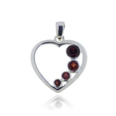 Garnet Symbol pendant model P9-043