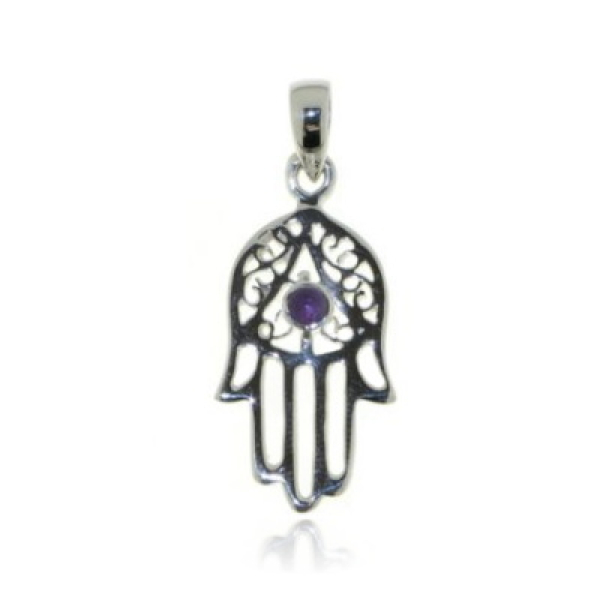 Amethyst Symbol pendant model P9-056