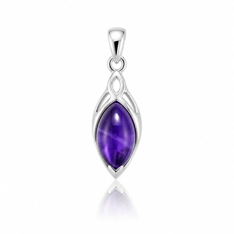Amethyst Symbol pendant model P9-064