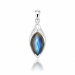 Labradorite Symbol pendant model P9-064
