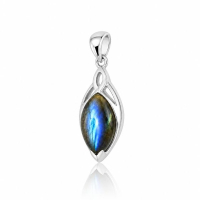 Labradorite Symbol pendant model P9-064