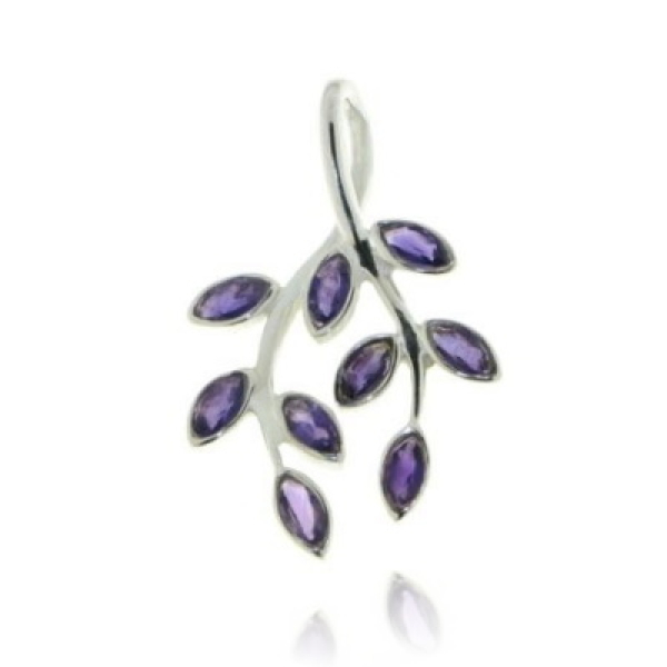 Amethyst Symbol pendant model P9-065