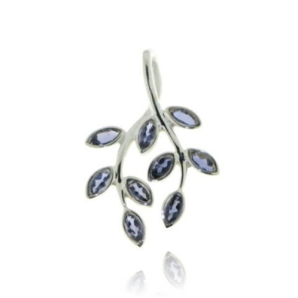 Iolite Symbol pendant model P9-065