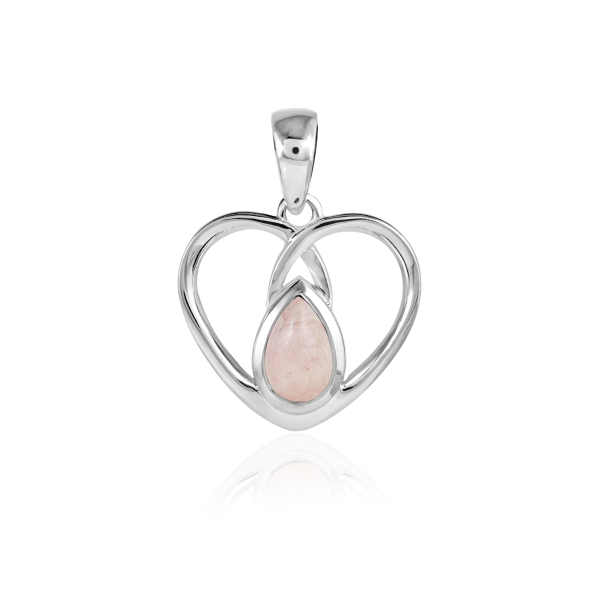 Rose Quartz Symbol pendant model P9-072