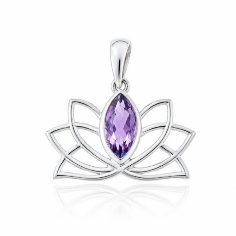Amethyst Symbol pendant model P9-076