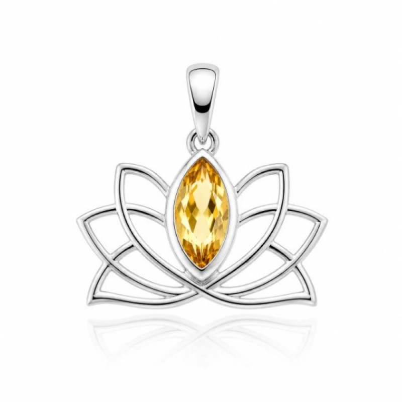 Citrine Symbol pendant model P9-076