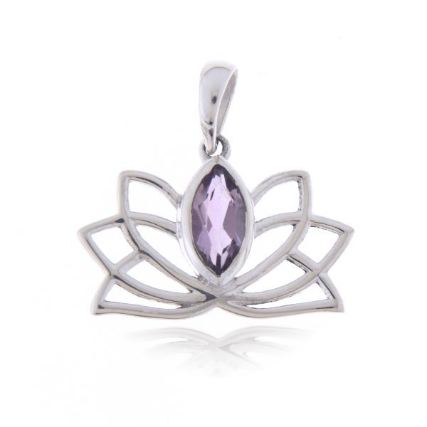 Amethyst Symbol pendant model P9-076