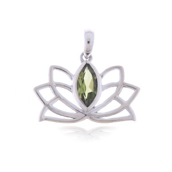 Peridot Symbol pendant model P9-076