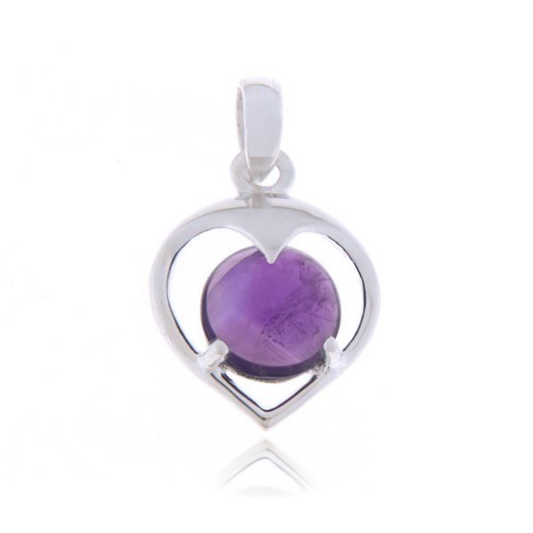 Amethyst Symbol pendant model P9-078