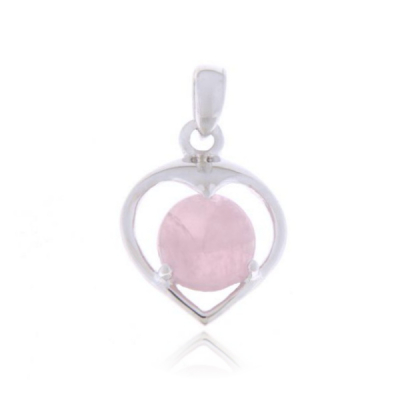 Rose Quartz Symbol pendant model P9-078