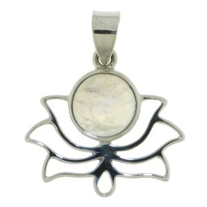 Rainbow Moonstone Symbol pendant model P1-368