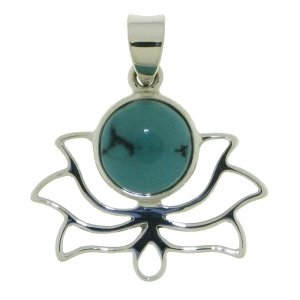 Turquoise Symbol pendant model P1-368