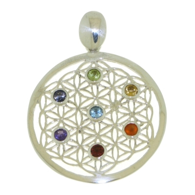 Multiple stones Symbol pendant model P1-397