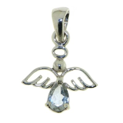 Blue Topaz Symbol pendant model P1-403