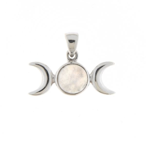 Rainbow Moonstone Symbol pendant model P1-406