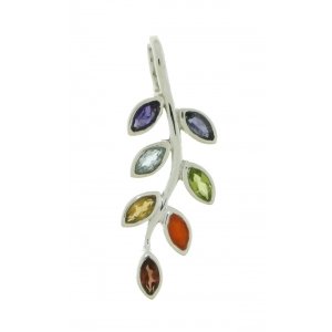 Multiple stones symbol pendant model P9-006